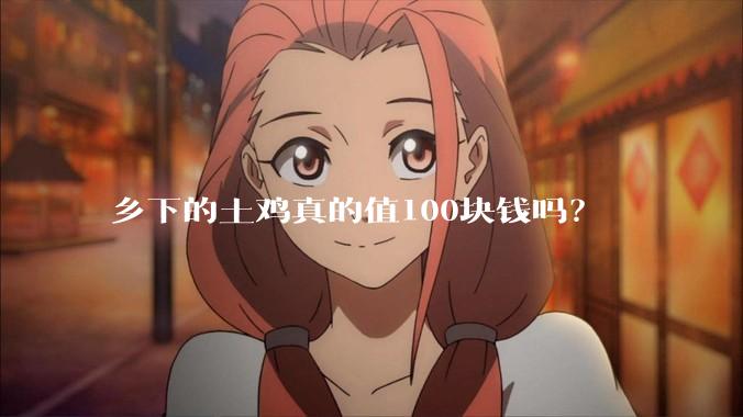 乡下的土鸡真的值100块钱吗？